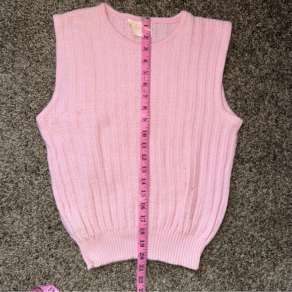 Pendleton Pink vest 100% virgen wool size Medium - Picture 1 of 5